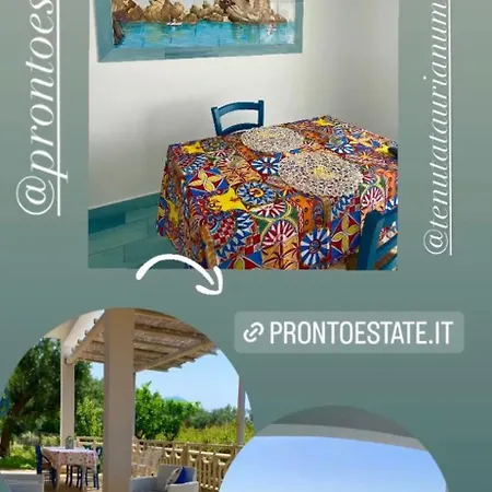 Tenuta Taurianum Panoramichouse E Panoramicb&b Ferienhaus *